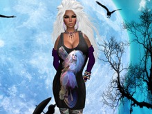 pixie dust Mesh Busty Deepsides Loosetank *drop and touch*