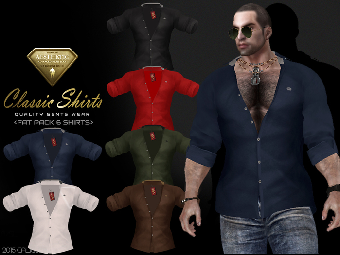 CA AESTHETIC SHIRTS CLASSIC FAT PACK