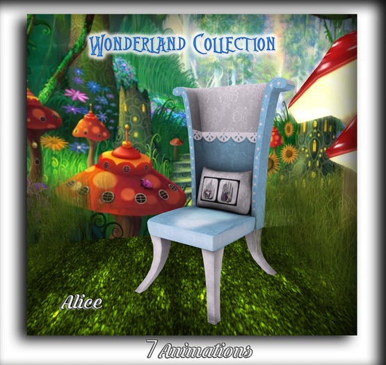Hatter Chair Cheshire Alice