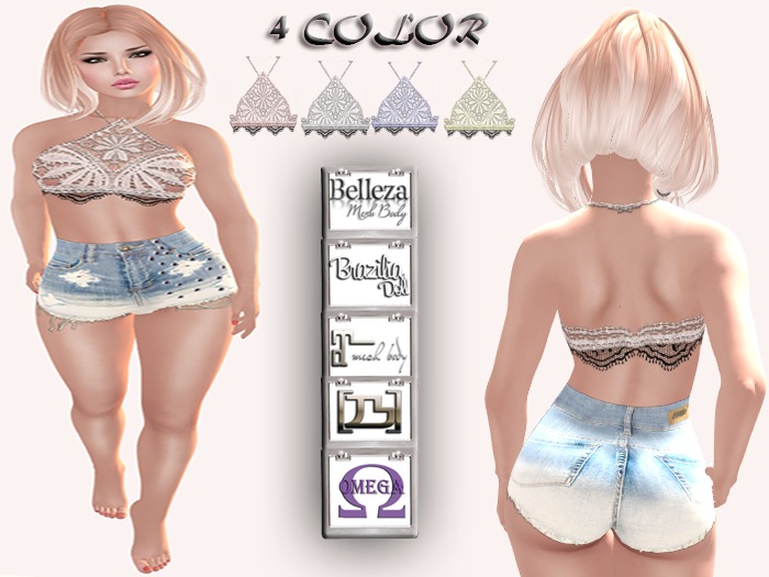 C&S-MAITRYA- BELLEZA BANNED-BRAZILIA MESH BODY-Top Isa