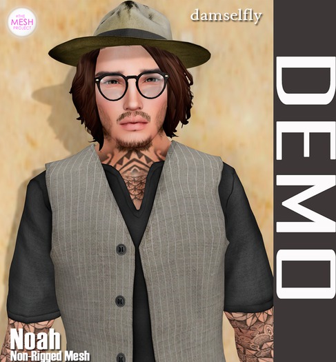 *~*DEMO*~*Damselfly*~*Noah Non-Rigged Mesh