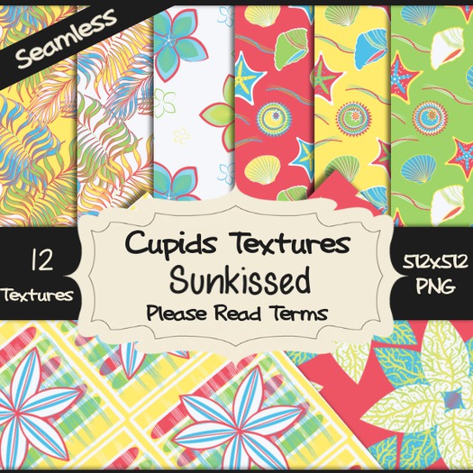 *Cupids Textures * 25 SWEET SUMMER FUN