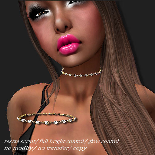 CHOKER ARIN02 GOLD       -RYCA-