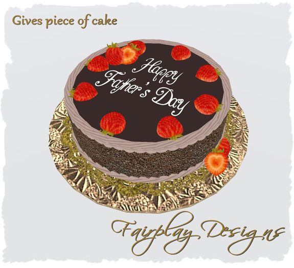 ~Floral Chocolate Mother's Day Cake~Touch for Piece"
