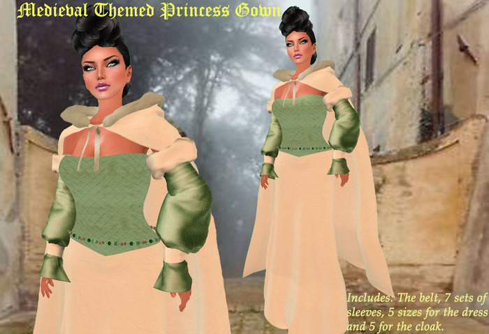 Medieval Princess Gold