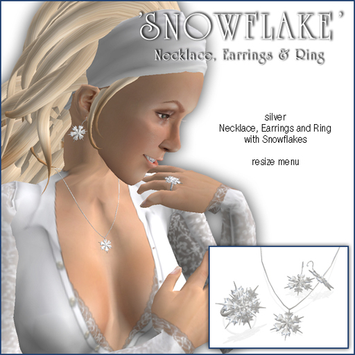 Sway's 'SNOWFLAKE' Jewelry Set