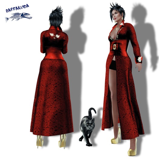 Long Coat Full Outfit V2