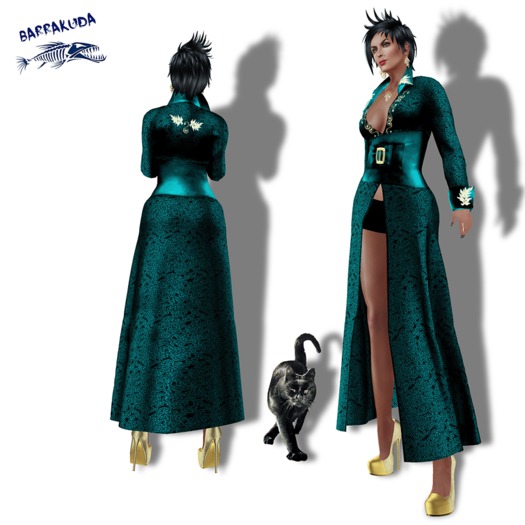 Long Coat Full Outfit V5