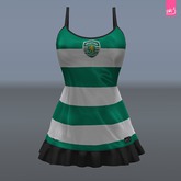 SPORTING LISBON mini dress (MESH)