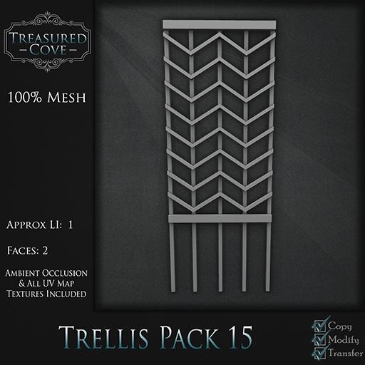 -TC- Trellis Pack 15 Mesh