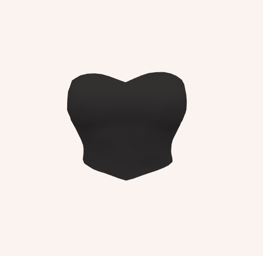 AC black corset (mesh)