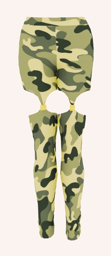 AC camo leggings