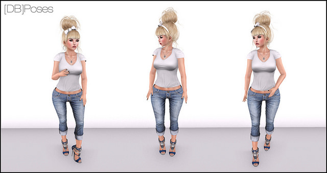 [DB]Poses - Fashionista Pack II
