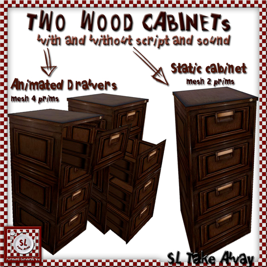 ::SLTA:: Wood Cabinet