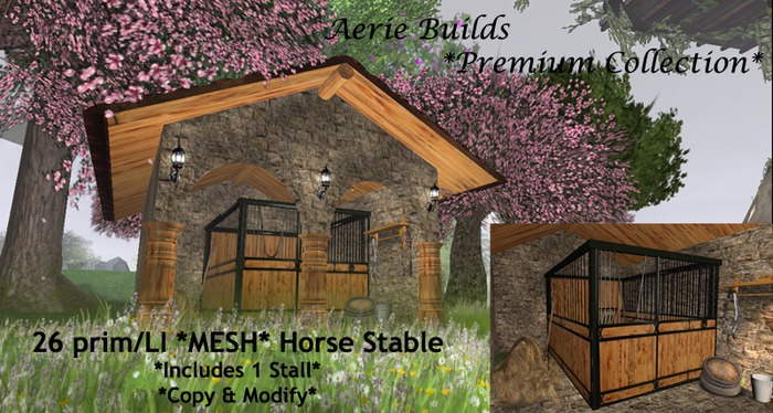~*AB*~ Premium MESH 1 Stall Horse Stable  (Boxed)