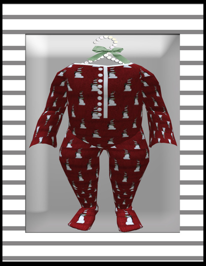 Pat A Kake! Red Snowman Sleeper