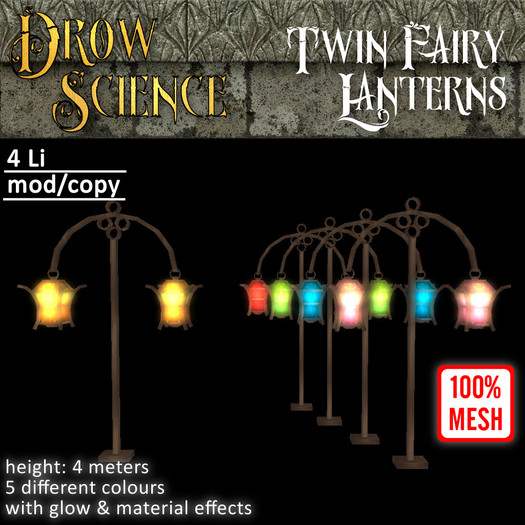 Twin Fairy Lanterns