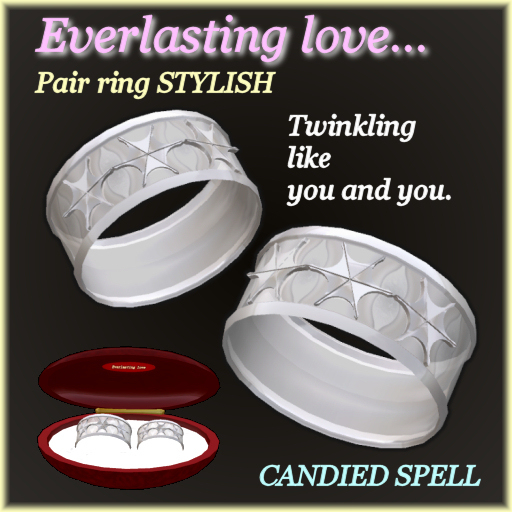 [CS] : + EVERLASTING LOVE STYLISH + Pair ring