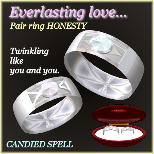 [CS] : + EVERLASTING LOVE HONESTY + Pair ring