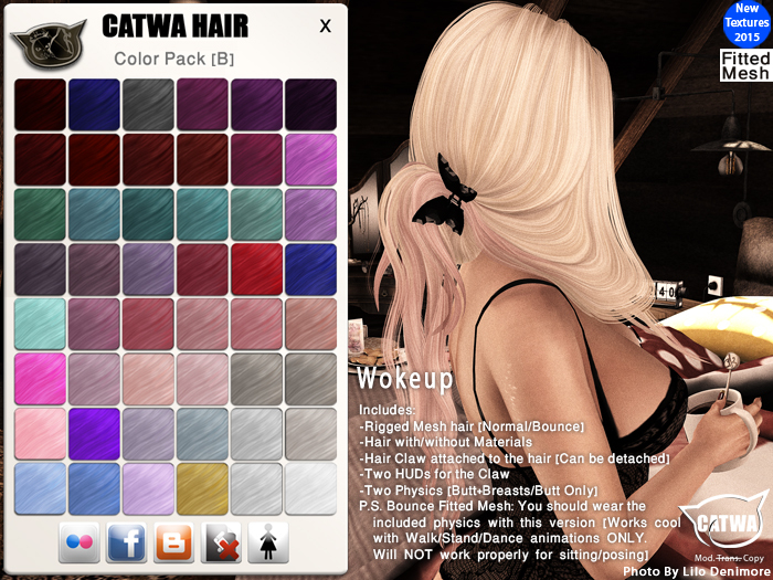 CATWA HAIR WokeUp [B]