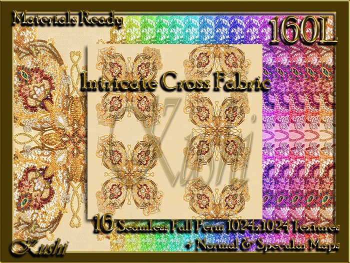 Intricate Cross Fabric Seamless Textures Materials Ready Full Perms 1024x1024