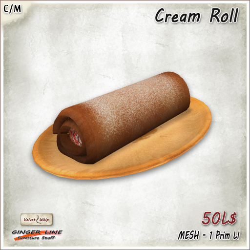 [Ginger Line] Cream Roll, 1 LI only