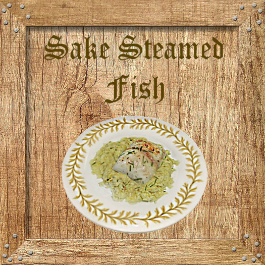 Sake Steamed Fish Holz Textures