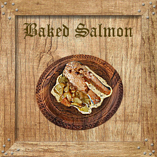 Baked Salmon Holz Textures