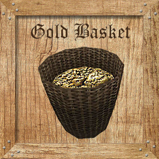 Gold Basket Holz Textures