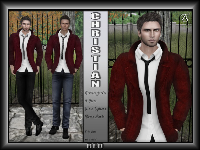 TS-Mens-Christian-#8-Red