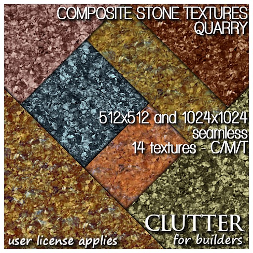 Clutter for Builders - Stone Surface Textures