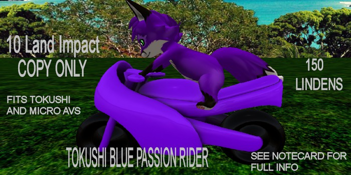 Tokushi Blue Passion Rider (Boxed)