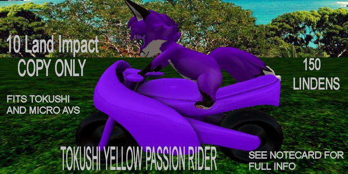 Tokushi Yellow Passion Rider (Boxed)