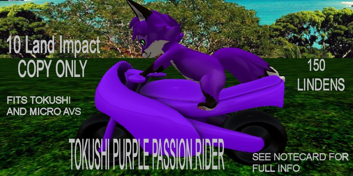 Tokushi Purple Passion Rider (Boxed)