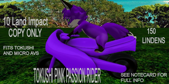 Tokushi Pink Passion Rider (Boxed)