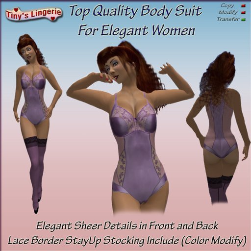 Claudia Bodysuit, Rosa