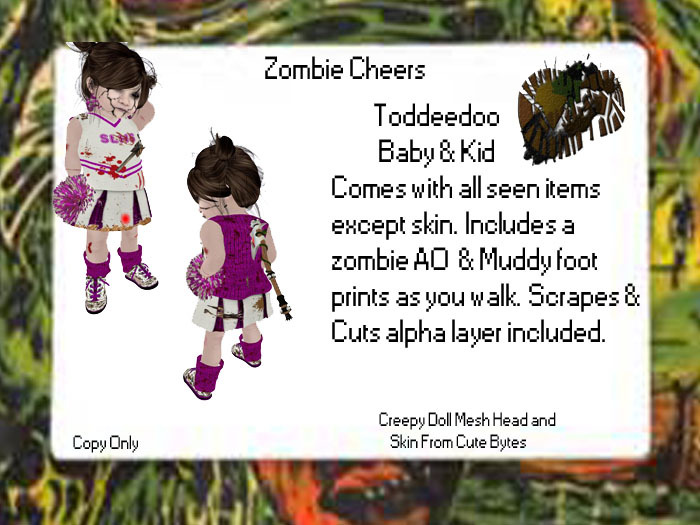 ~LH~ Zombie Cheerleader