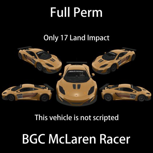 BGC Mclaren Racer
