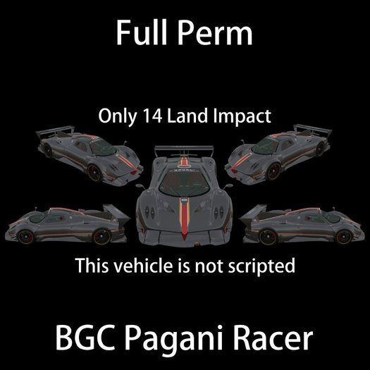 BGC Pagani Racer