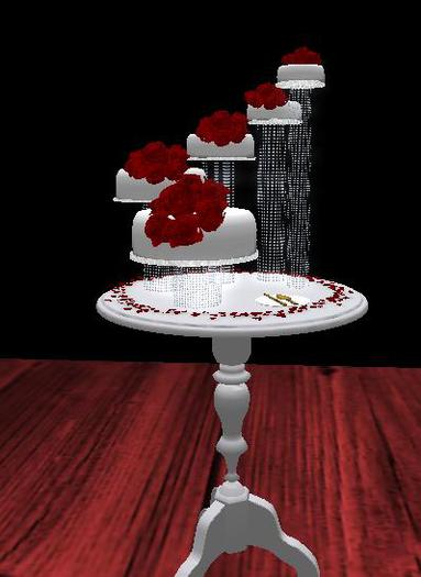 Sheer Elegance Wedding Cake