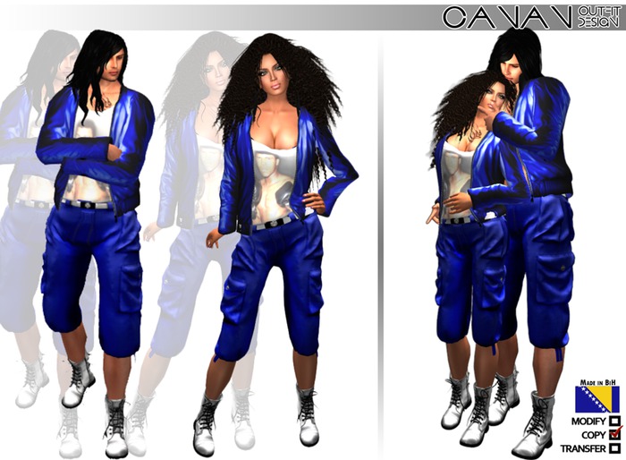 ☆ CANAN - Oufit Female  Blue☆ 