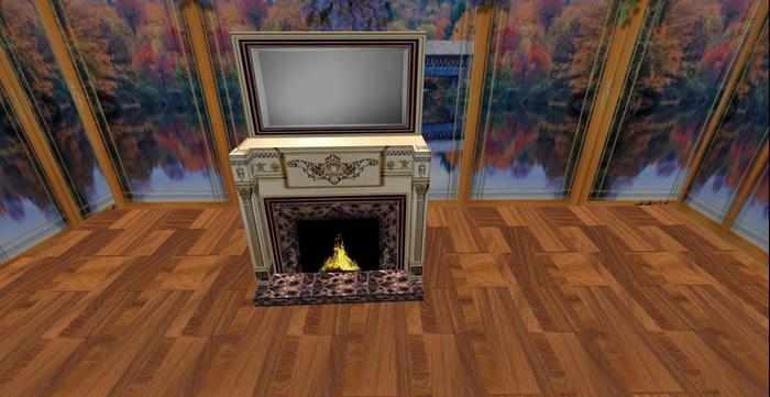 GoldFirePlace