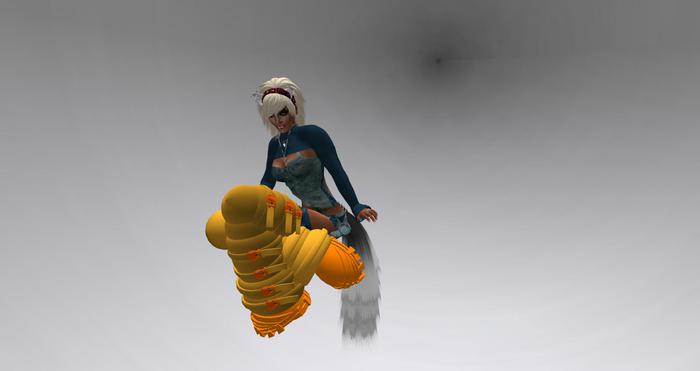 L18~Funky Orange Bommer (resizer)