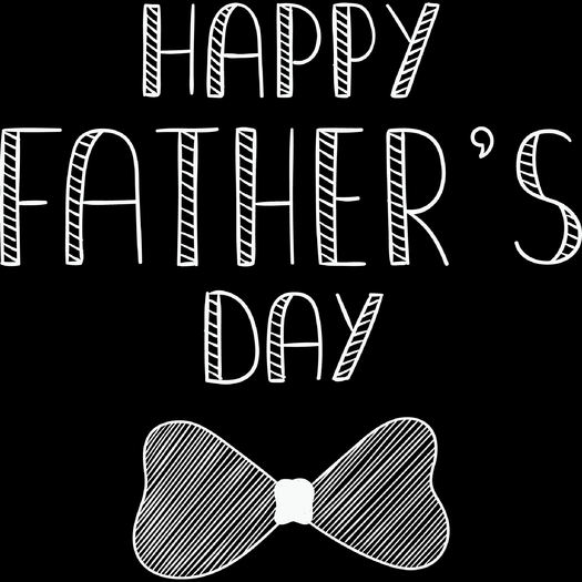 "Happy Father's Day!" High-Quality Alpha (Clear Background) Texture