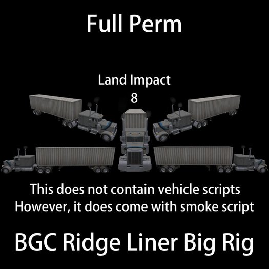 BGC Ridge Liner Big Rig