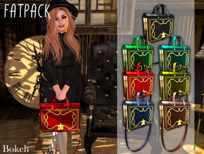 Bookworm Bags FatPack (mesh) - Bokeh