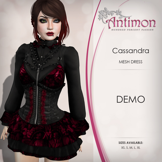 ~Antimon~ Cassandra ~ Dress ~ DEMO