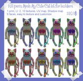 Full Perm MESH My Cute Cat kit for builders