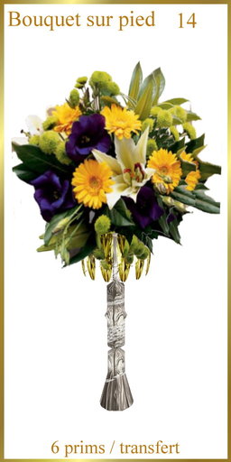 Column flowers  / bouquet-sur-pied14