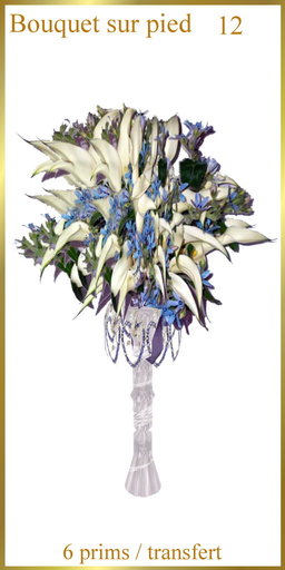 Column flowers  / bouquet-sur-pied12